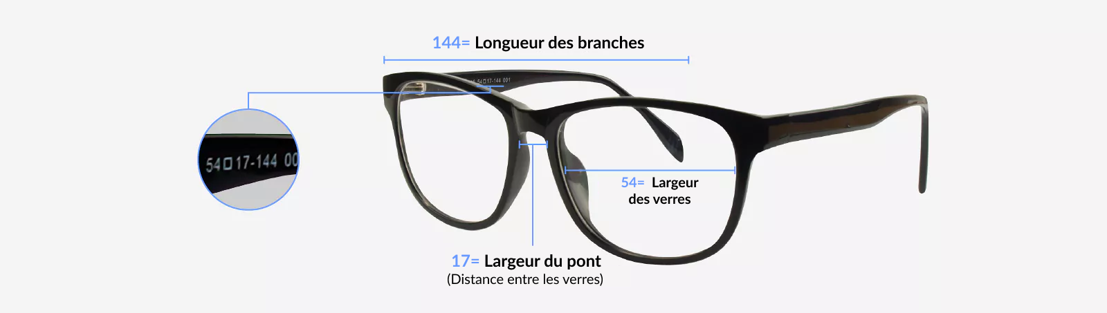 Mesure monture lunette best sale