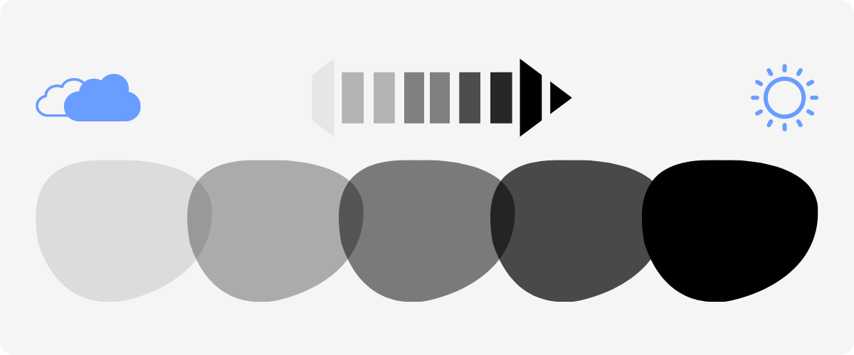 Photochromic lenses