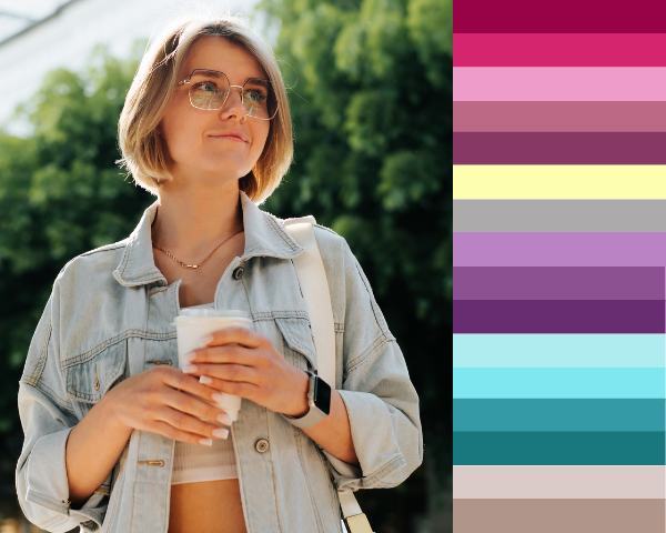summer season colour palette