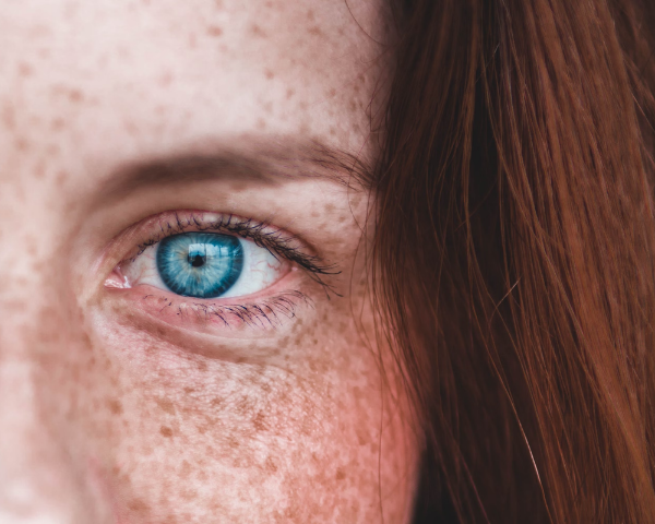 blue eyes