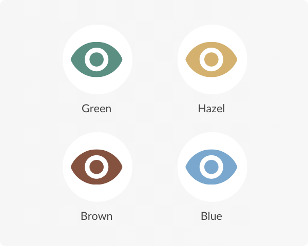 common eye colours