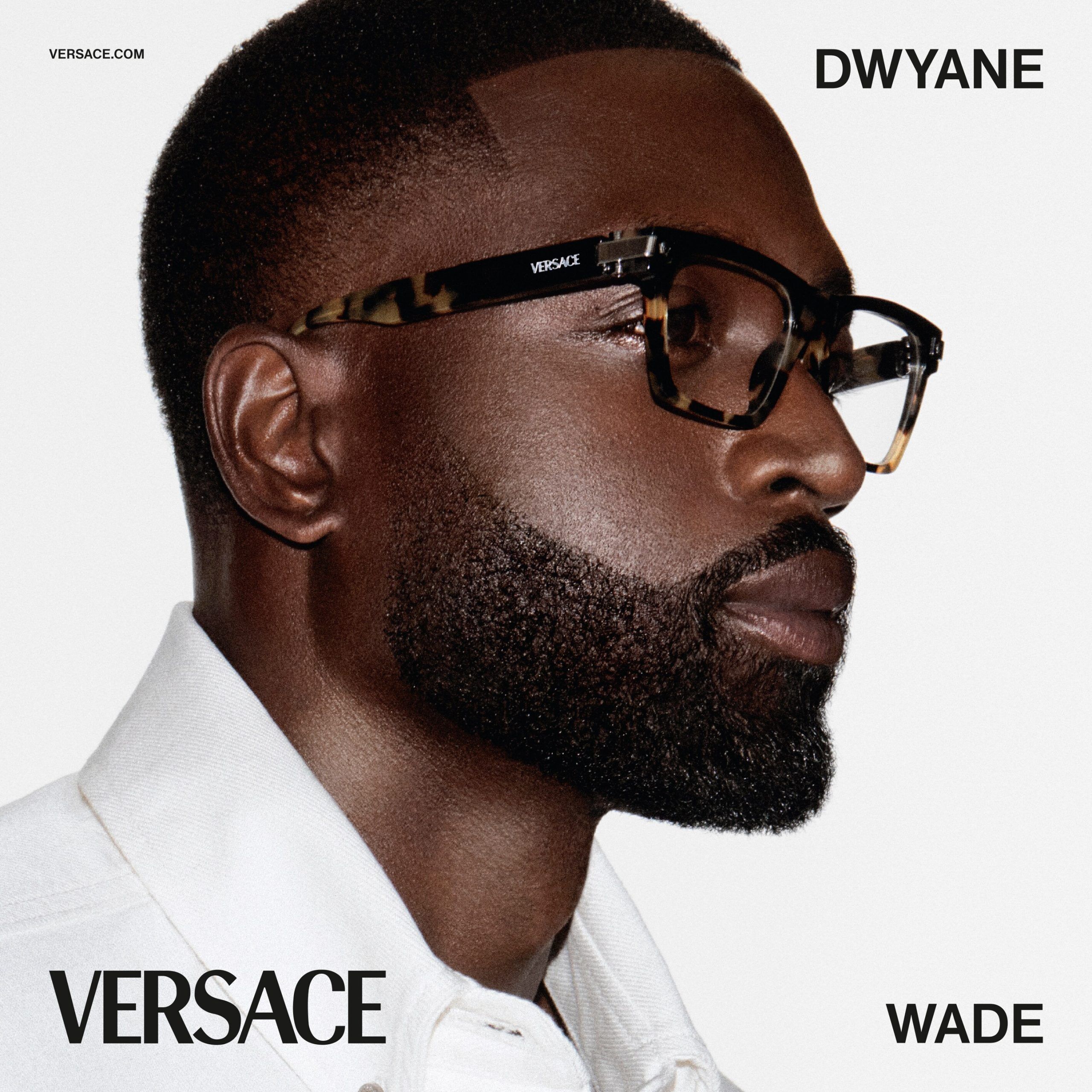 Male model in eyeglasses