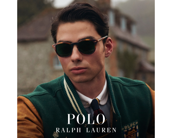 man wearing polo ralph lauren sunglasses