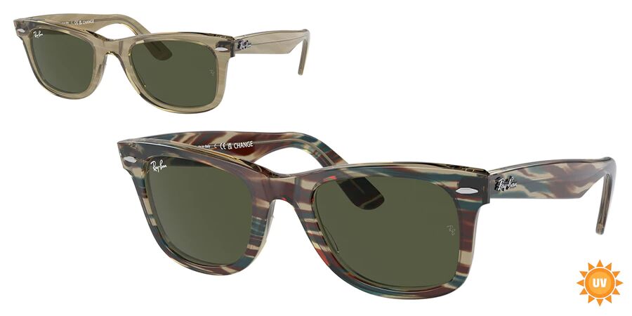 dark brown ray-ban sunglasses