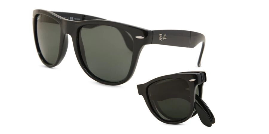 black wayfarer ray-ban sunglasses