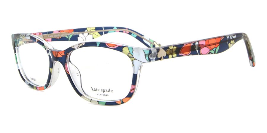 Flower pattern frame Kate Spade eyeglasses