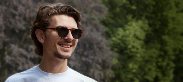 Man wearing sunglasses