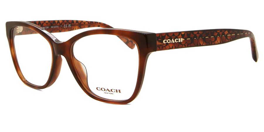 brown coach eyeglasses