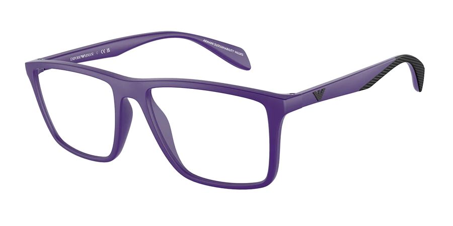 purple eyeglasses