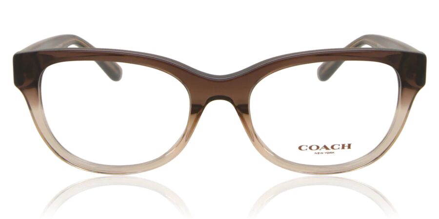 gradient brown coach eyeglasses