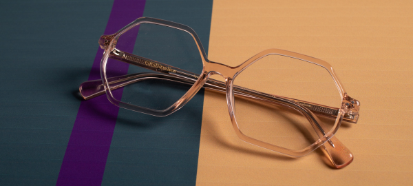 a clear frame