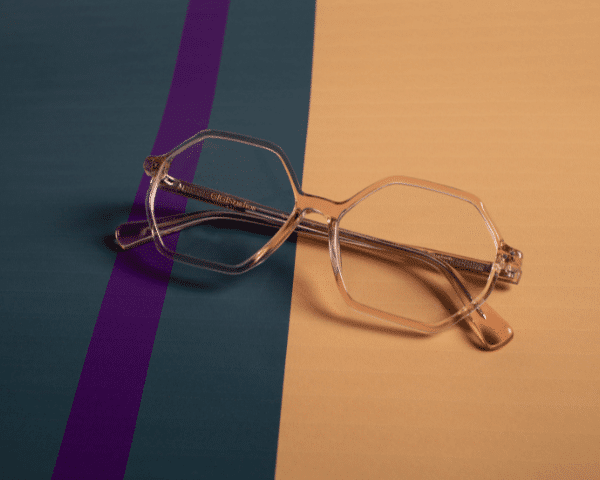 a clear frame