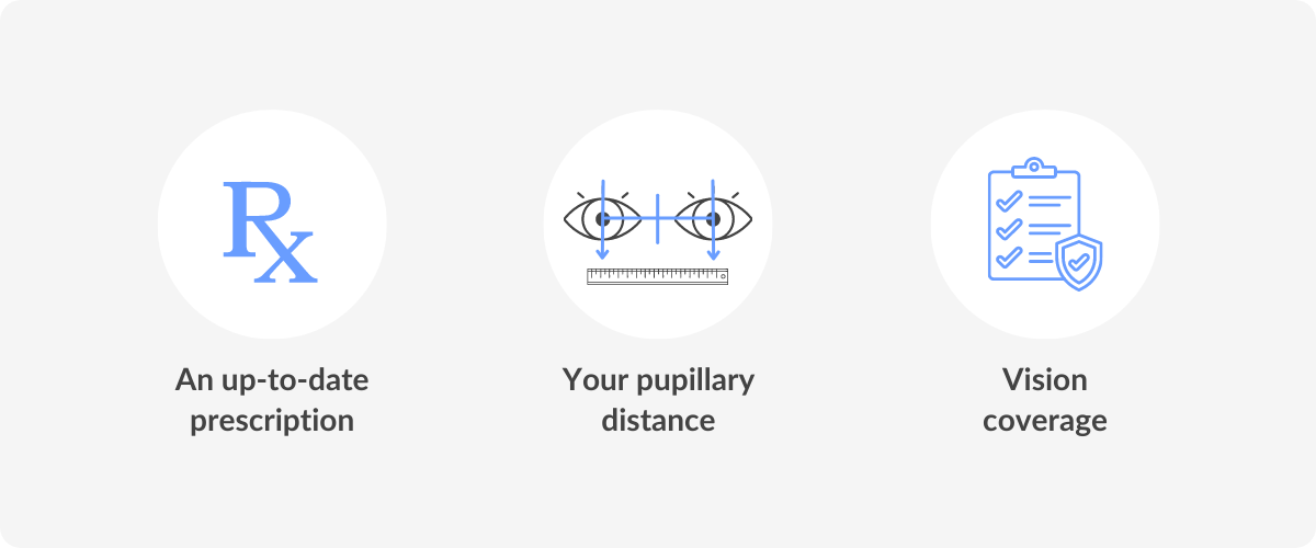 instructions on how to measure your pupillary distance