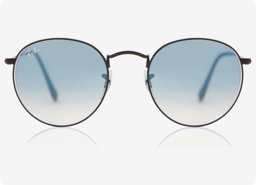 Ray-Ban gradient lenses