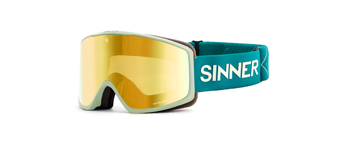 sinner ski goggles