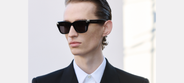 male model in sunglasses