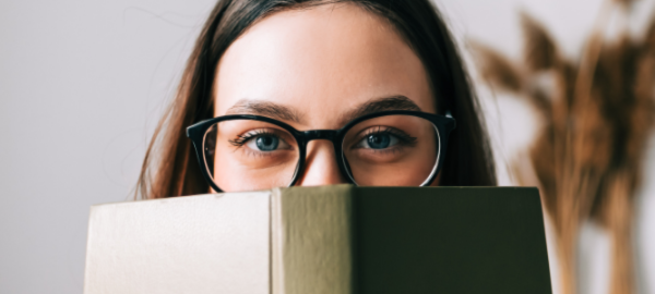 girl in glasses