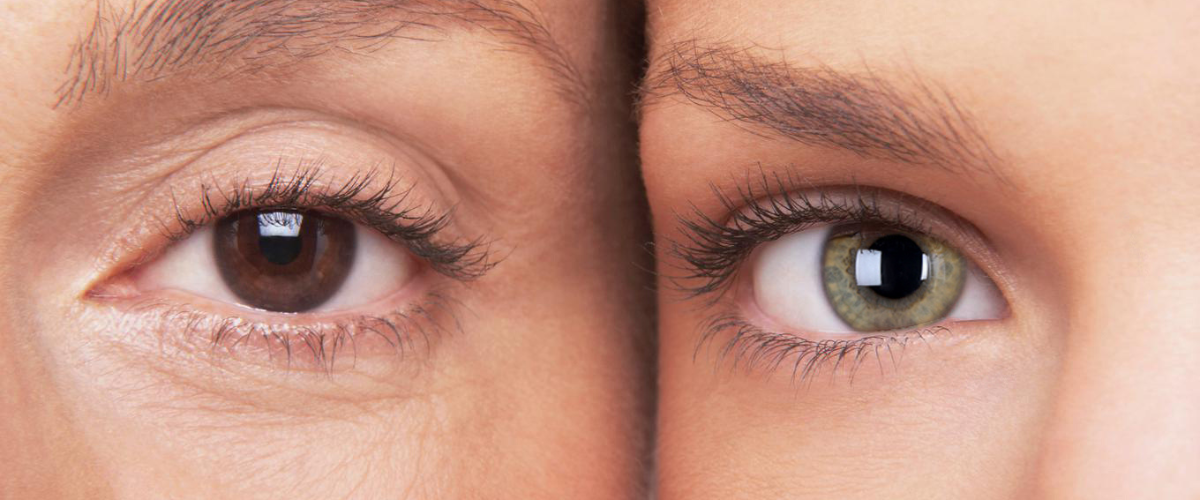 hazel and green eyes