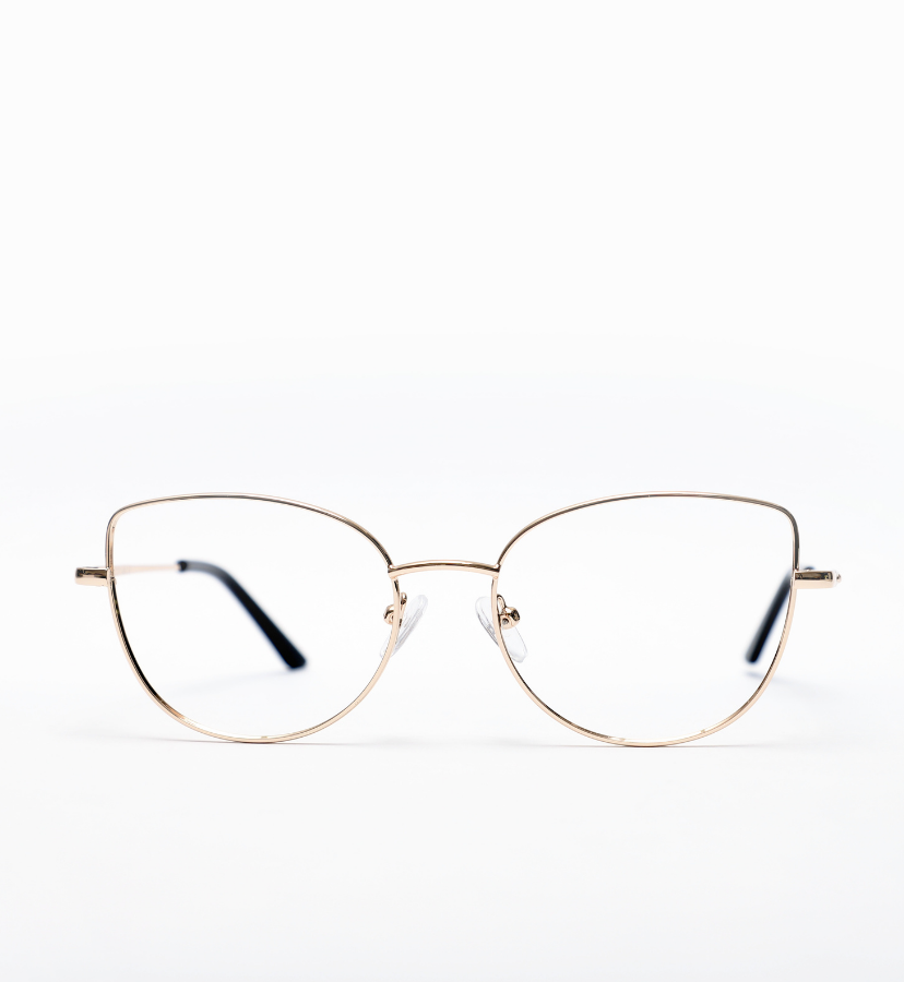 cat eye thin glasses frames