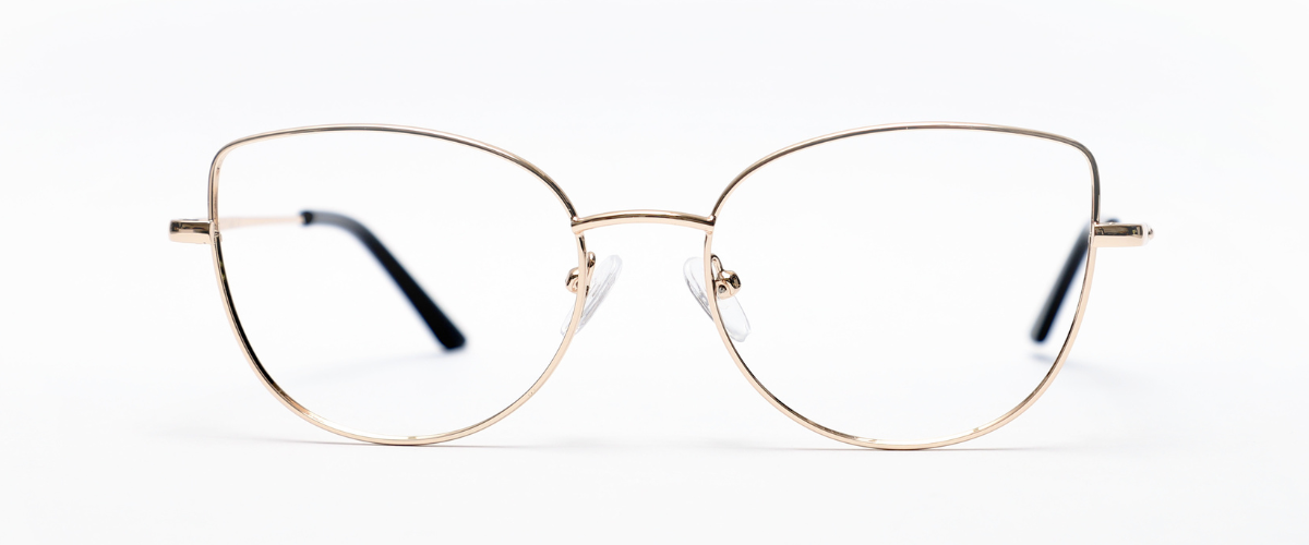 cat eye thin glasses frames