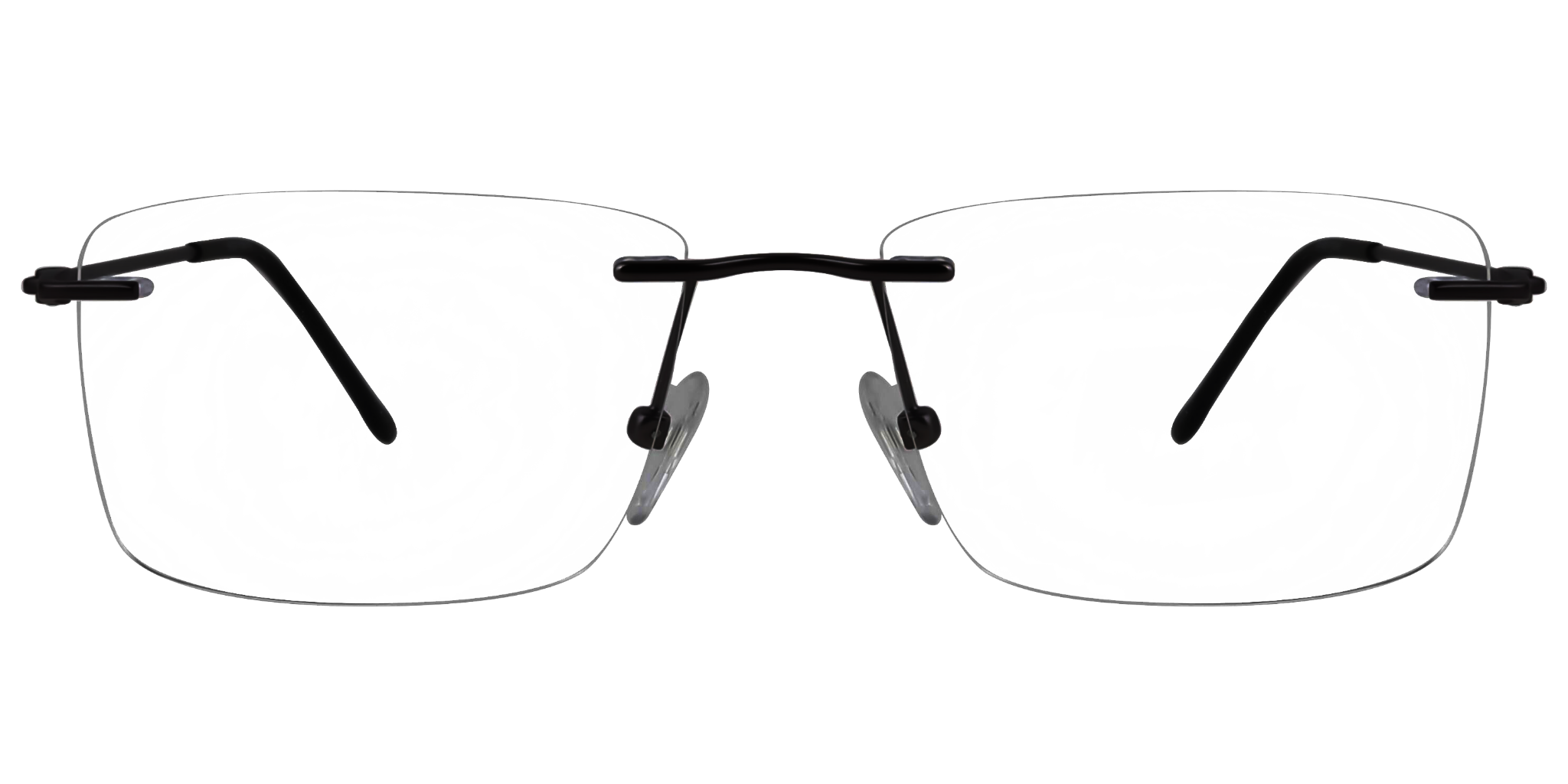 rimless goggles