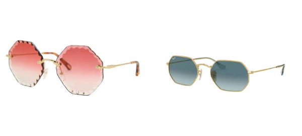 Spring eyewear with Chloe and Ray-Ban sunglasses