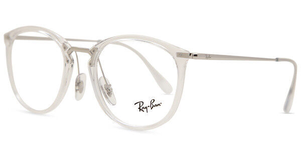 Ray-Ban clear frame glasses