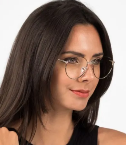 6 in 1 Set Magnetic Sunglasses Clip And Glasses Frame Women Men