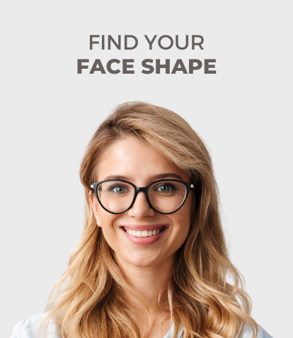 smiling blonde woman wearing glasses