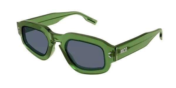 McQ MQ0342S green frame sunglasses