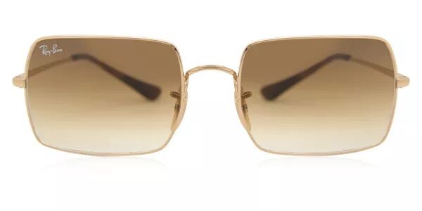 Ray-Ban RB1969 square sunglasses with gradient brown lenses