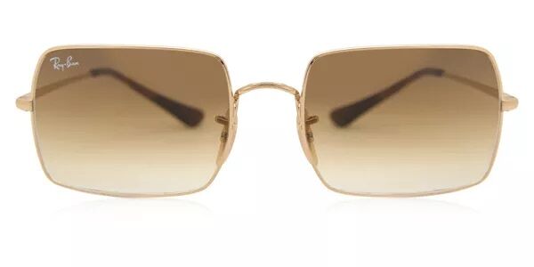 Ray-Ban RB1969 square sunglasses with gradient brown lenses