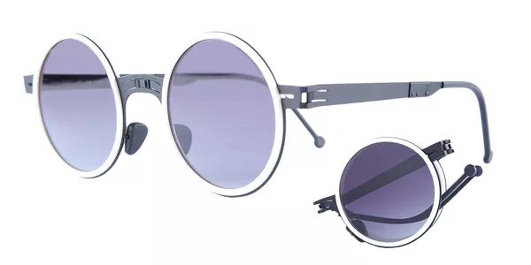 Folding metal sunglasses