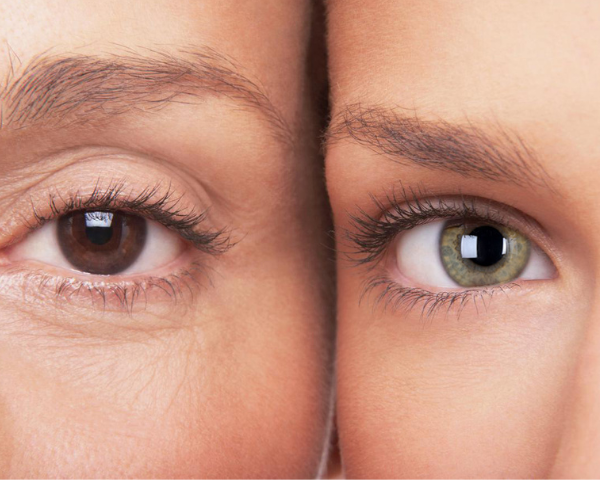 Child Who Is Looking With His Yellow Eyes Background, Hazel Eyes