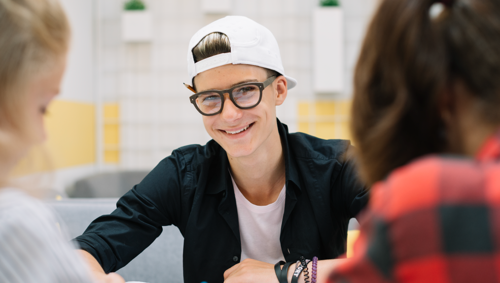 guy with glasses