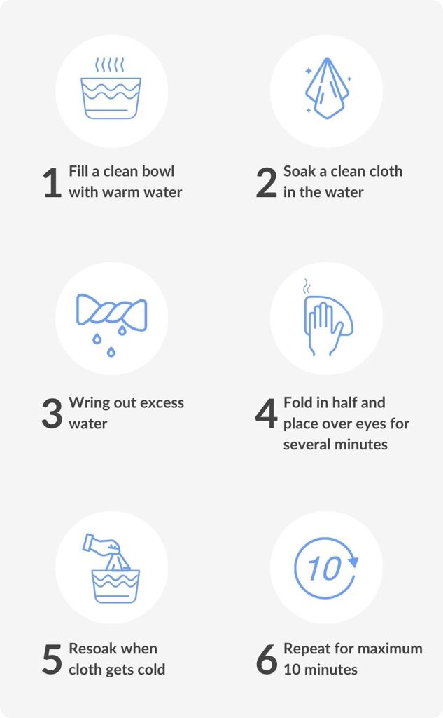 Can a Warm Compress Help Your Eyes? SmartBuyGlasses US