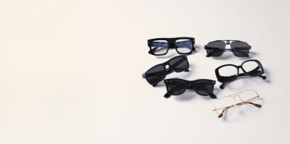 selection of designer glasses