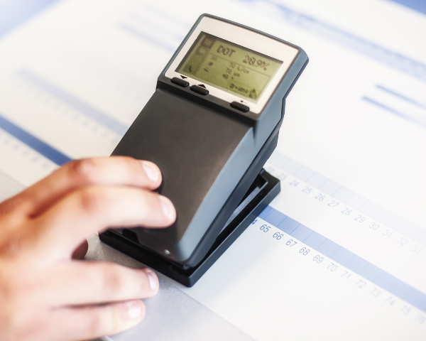 spectrophotometer test spectrum report