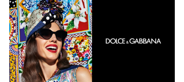 woman wearing Dolce Gabbana