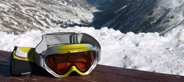 Ski goggles for winter adventure