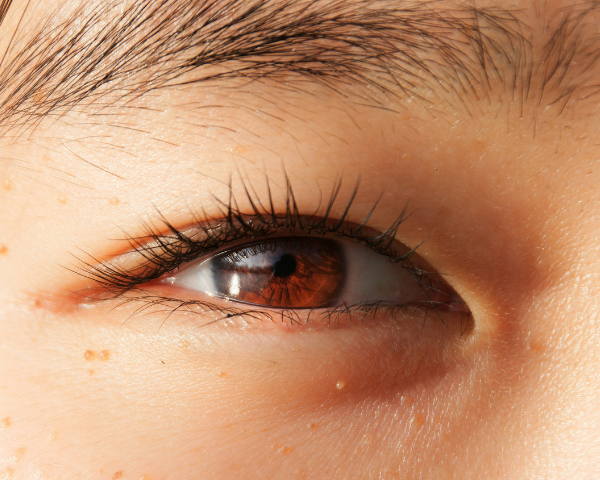 Monolid eyes
