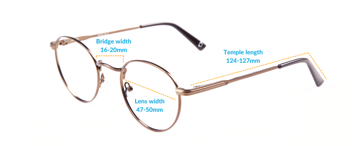 glasses measurements