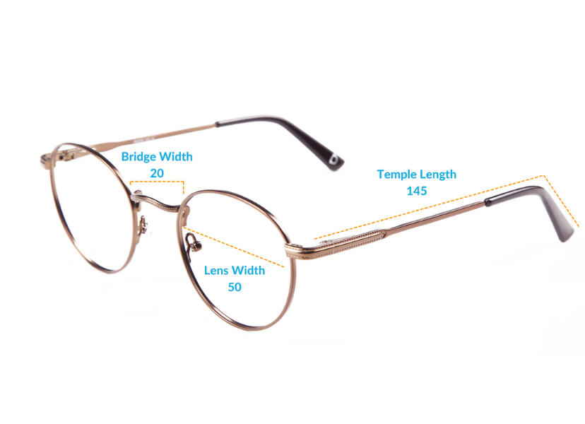 Eyeglasses measurements
