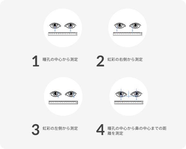 瞳孔間距離計 厭 PDメータ 二個 瞳孔間距離計 厭 PDメータ 二個
