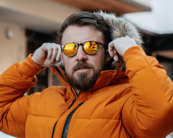Mirrored sunglasses