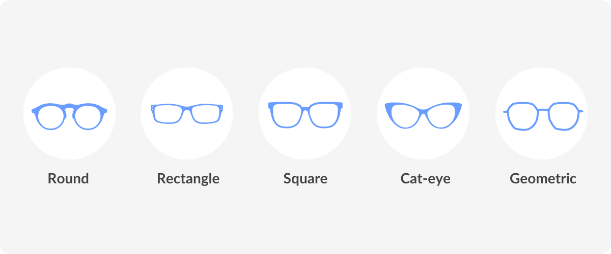 eyeglasses frames shapes